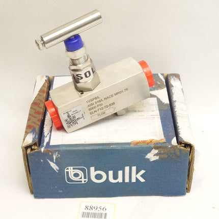 Bulk 1VSP8/L AISI 316/L NACE MR01.75 / 6000PSI ELN-712-72-538 / Neu OVP - Maranos.de