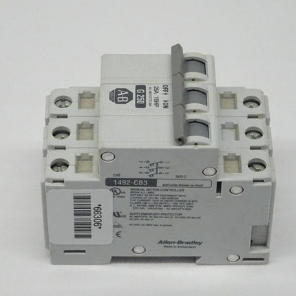 Allen Bradley 1492-CB3G250 Ser. C Motorkontrolle 1492CB3G250 / 25A / 15HP - Maranos.de
