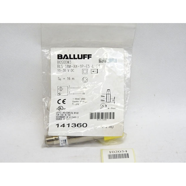 Balluff BOS00W3  Einweglichtschranke BLS18M-XX-1P-E5-L-S4 / Neu OVP - Maranos.de