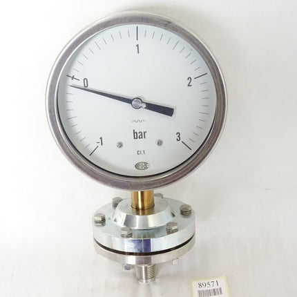 Wika Ettore Cella MTT150 Manometer -1...+3bar / Neu - Maranos.de