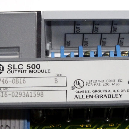 Allen Bradley SLC 500 Output Module 1746-0B16 - Maranos.de