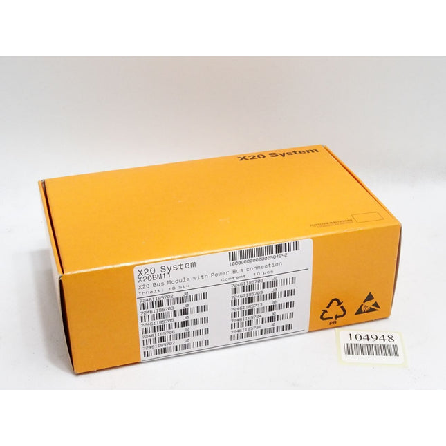 B&R X20BM11 Bus Module / Inhalt : 10 Stück / Neu OVP versiegelt - Maranos.de