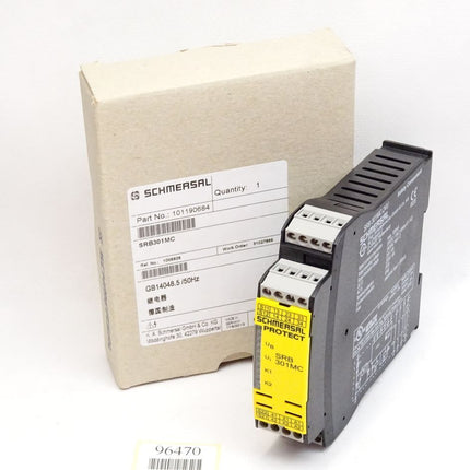 Schmersal Sicherheitsbaustein SRB301MC-24V 101190684 / Neuwertig OVP - Maranos.de