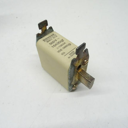 Siemens 2x 3NA1 013 Sicherung 500V / 16A 00/gT 3NA1013 / VDE0660 OVP - Maranos.de