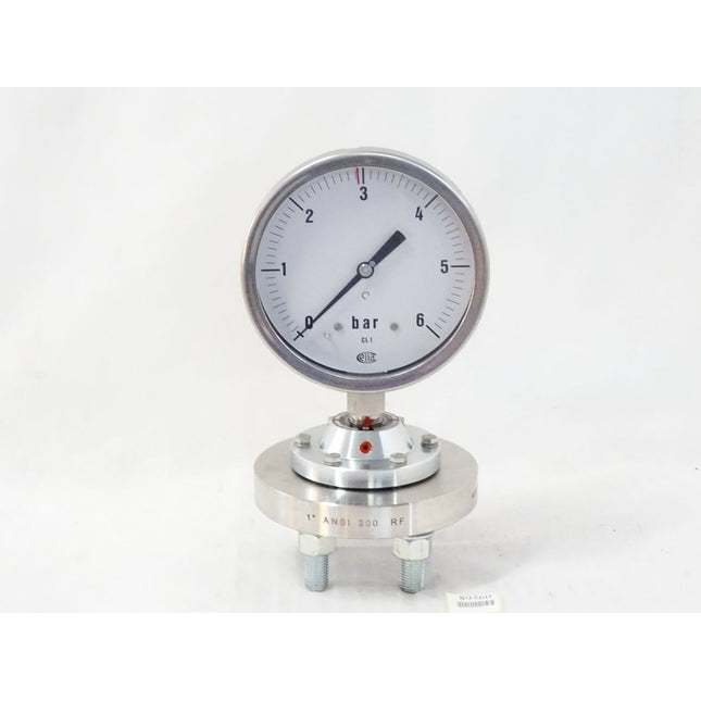 Wika Ettore Cella BN150 Manometer 0-6bar / Neu - Maranos.de