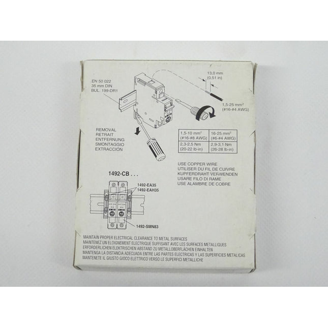Allen Bradley 1492-CB1G040 Ser. C Motorkontrolle 1492CB1G040 / 4A NEU-OVP - Maranos.de