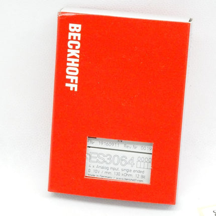 Beckhoff ES3064 / 4x Analog Input / Neu OVP - Maranos.de