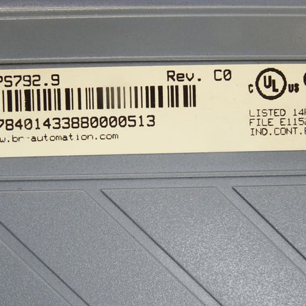 B&R 3PS792.9 Rev. C0 2005 Netzteilmodul - Maranos.de