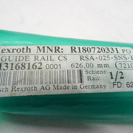 Bosch Rexroth AG R180720331 Führungsschiene GR. 25 L=626 Klasse H,DST 225782 / NEU-OVP - Maranos.de
