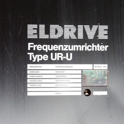 Elin electronic ELDRIVE Transistor Frequenzumrichter UR-U 380/37 37kW - Maranos.de