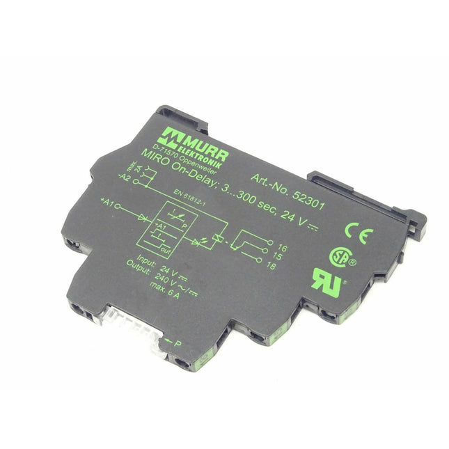 Murr Elektronik 52301 Zeitrelais Modul MIRO On-Delay 3...300 sec. 24V - Maranos.de