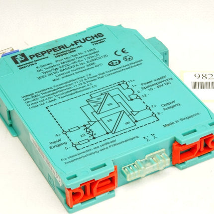 Pepperl+Fuchs k-Series 71953 KFD2-VR-Ex1.50m.R - Maranos.de
