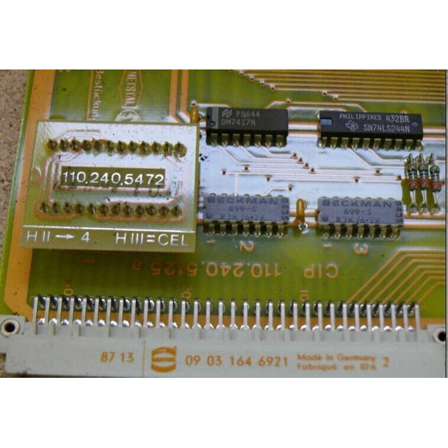 Netstal Board POA 110.240.5125 - Maranos.de