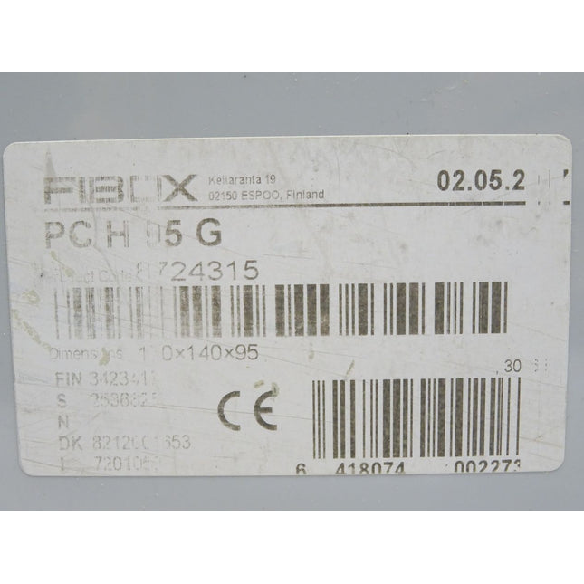 Fibox Installations-Gehäuse PCH95G / PC H 95 G / 170 x 140 x 95 / Neu OVP - Maranos.de