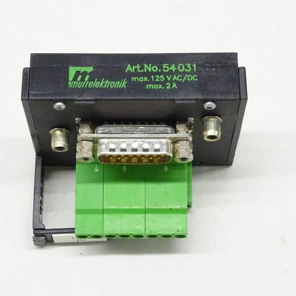 Murr Elektronic Übergabebaustein 54031 Max.125 V AC/DC Max.2A - Maranos.de