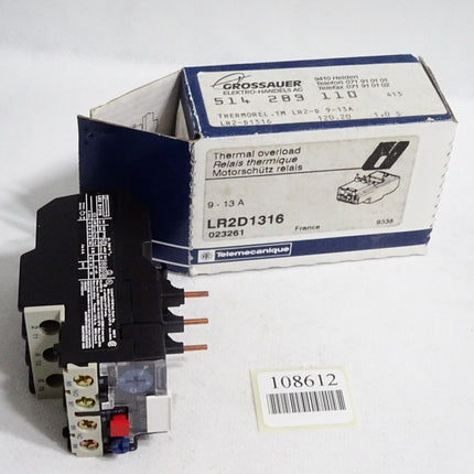 Telemecanique Motorschütz Relais LR2 D1316 LR2D1316 023261 / Neu OVP - Maranos.de