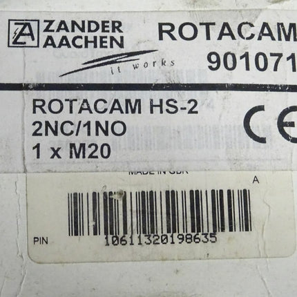 Zander AAchen Rotacam HS-2 / 901071 / 2NC/1NO NEU-OVP - Maranos.de
