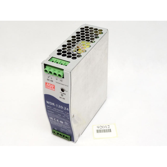 MW Mean Well Hutschienen-Netzteil WDR-120-24 - Maranos.de