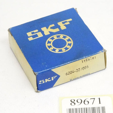 SKF Rillenkugellager 6204-2Z/QE6 / Neu OVP - Maranos.de