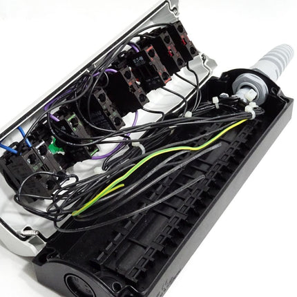 Eaton Drucktaster Leuchtmelder Not-Aus mit Gehäuse ca.25cm - Maranos.de