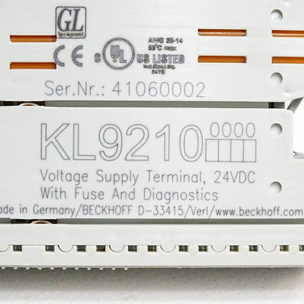 Beckhoff KL9210 0000 Einspeiseklemme - Maranos.de