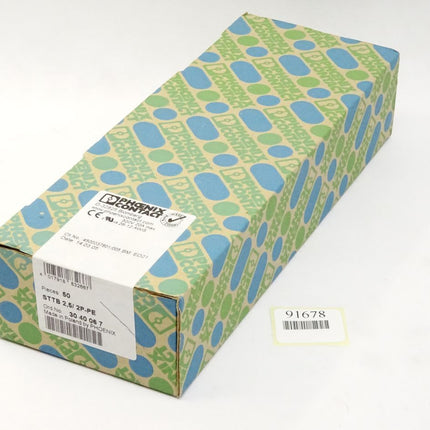 Phoenix Contact Schutzleiter-Doppelstockklemme STTB2,5/2P-PE / 3040067 / Neu OVP versiegelt - Maranos.de