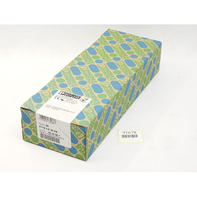 Phoenix Contact Schutzleiter-Doppelstockklemme STTB2,5/2P-PE / 3040067 / Neu OVP versiegelt - Maranos.de