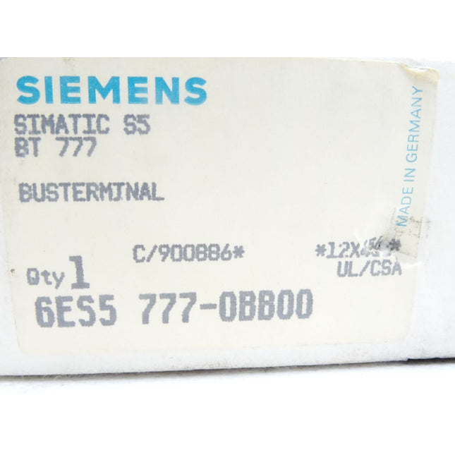 Siemens Busterminal 6ES5777-0BB00 / Neu OVP - Maranos.de