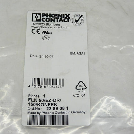 Phoenix Contact FLK50/EZ-DR/150/KONFEK / 2289081 / Neu OVP - Maranos.de