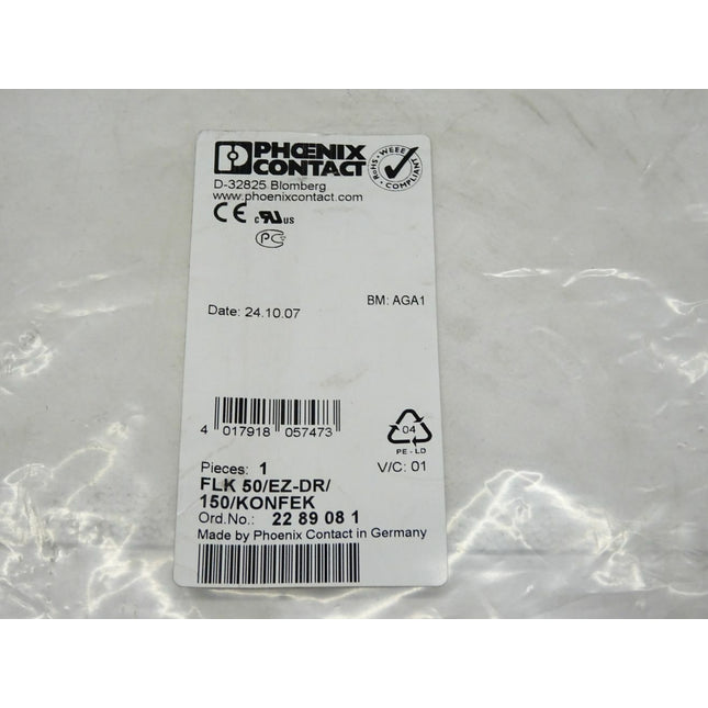 Phoenix Contact FLK50/EZ-DR/150/KONFEK / 2289081 / Neu OVP - Maranos.de