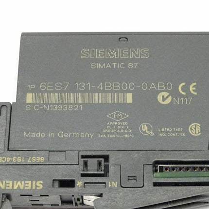 Siemens 6ES7193-4CB20-0AA0 + 6ES7131-4BB00-0AB0 - Maranos.de