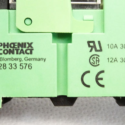 Phoenix Contact Sockel PR2-BSC3/4X21 2833576 + Relais REL-IR/L-120AC/4X21AU 2834135 - Maranos.de