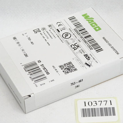 Wago 753-461 2-Kanal-Analogeingang / Neu OVP versiegelt - Maranos.de