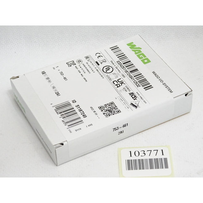 Wago 753-461 2-Kanal-Analogeingang / Neu OVP versiegelt - Maranos.de