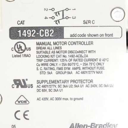 Allen-Bradley 1492-CB2 - Maranos.de