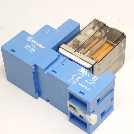 Finder Relais 62.33.8.400.0040 16A - 250V~ + Sockel Type 92.03 - Maranos.de