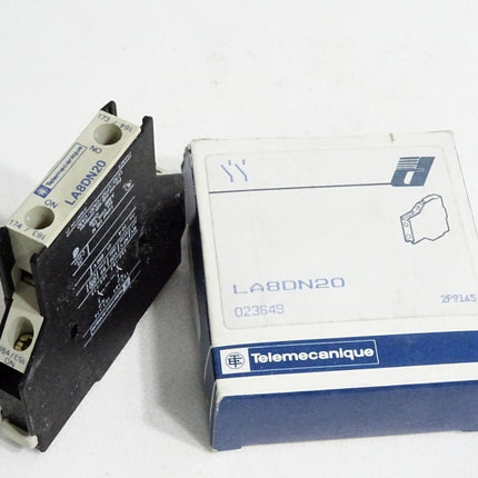 Telemecanique Hilfsschalterblock LA8DN20 023649 / Neu OVP - Maranos.de