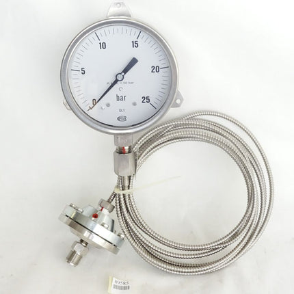 WIka Ettore Cella Manometer BNF150 0...25bar / Neu - Maranos.de