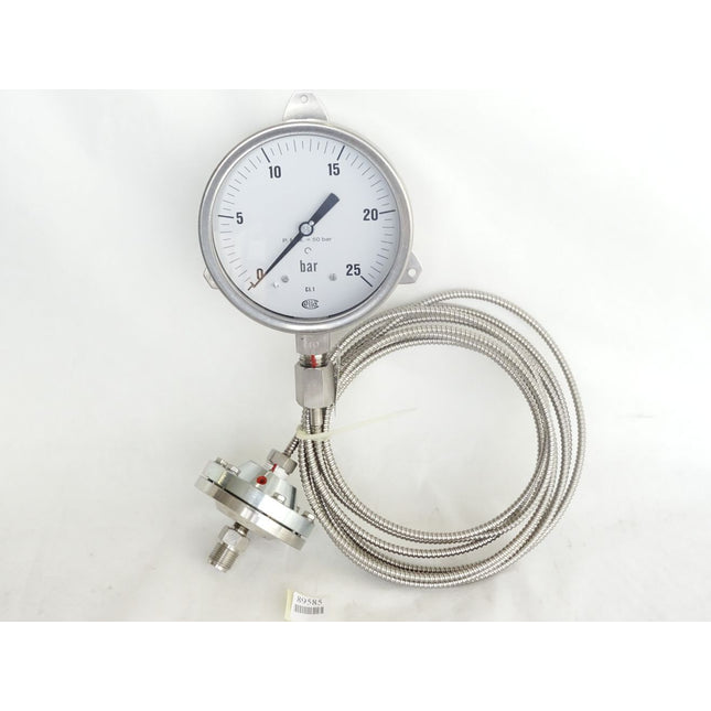 WIka Ettore Cella Manometer BNF150 0...25bar / Neu - Maranos.de
