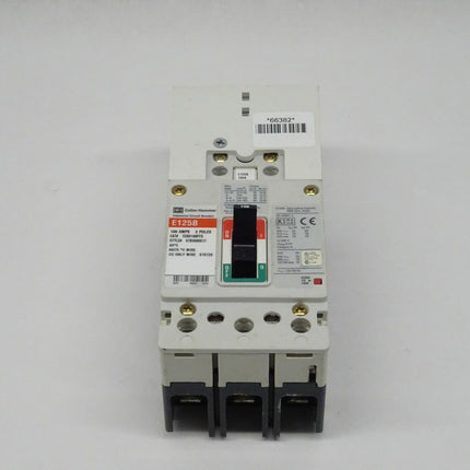 Cutler-Hammer E125B industrieller Leistungsschalter 100 AMPS 3 Polig - Maranos.de