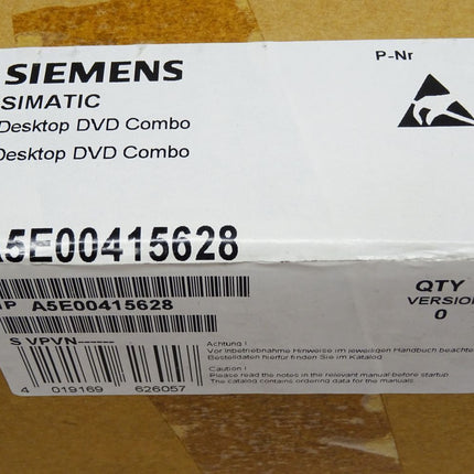Siemens Simatic PC 840 Desktop DVD Combo A5E00415628 / Neu OVP versiegelt - Maranos.de