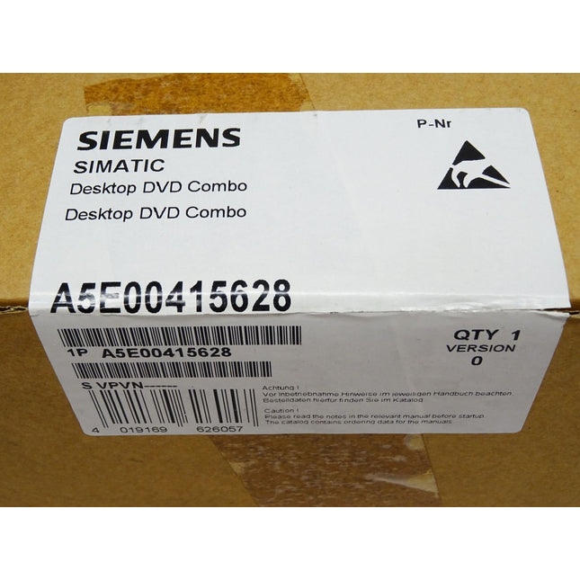 Siemens Simatic PC 840 Desktop DVD Combo A5E00415628 / Neu OVP versiegelt - Maranos.de