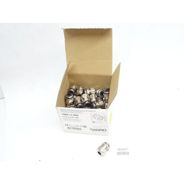 Agro Kabelverschraubung Progress Messing M16x1.5 1060.17.060 / Inhalt:50 Stück / Neu OVP - Maranos.de