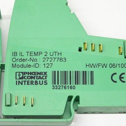 Phoenix Contact IB IL TEMP 2 UTH SPS-Erweiterungsmodul 2727763 - Maranos.de