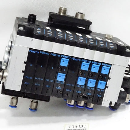 Festo 18210 CPV14-VI Ventilinsel + 165811 Elektrik-Anschaltung CPV14-GE-DI01-8 - Maranos.de