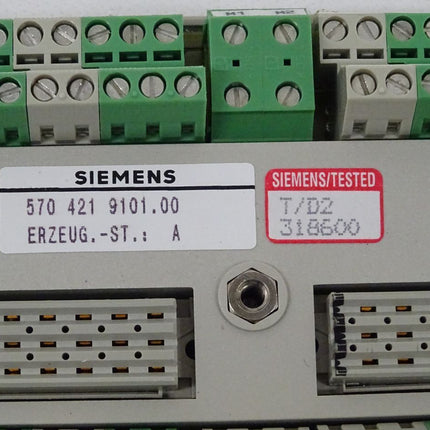 Siemens 6FX1142-1BA01 Terminalblock 5704219101.00 E: A NEU-OVP - Maranos.de
