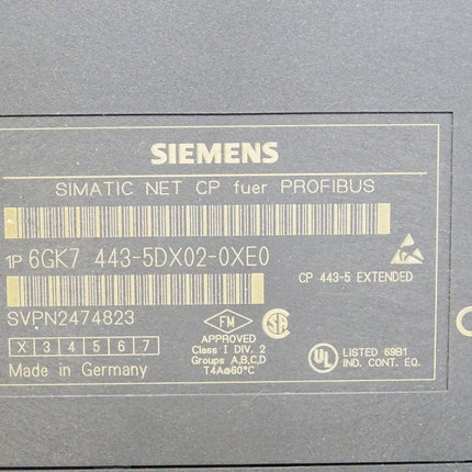 Siemens Kommunikationsprozessor CP 443-5 6GK7443-5DX02-0XE0 / 6GK7 443-5DX02-0XE0 / - Maranos.de