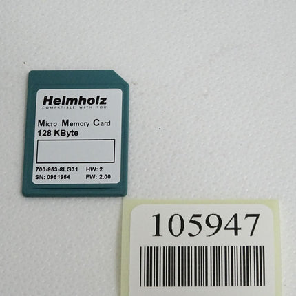 Helmholz MMC Micro Memory Card 128KB 700-953-8LG31 - Maranos.de