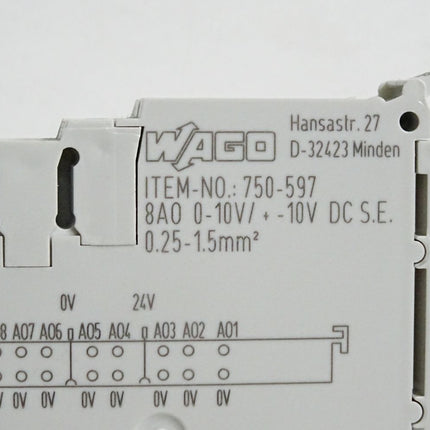 Wago 750-597 8-Kanal-Analogausgang - Maranos.de