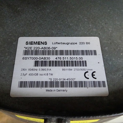 Siemens Frequenzumrichter / 6SE7 028-0FF60-Z AC Drive Simovert VC 6SE7028-0FF60-Z - Maranos.de